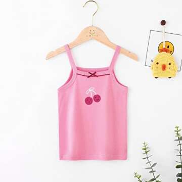 Comfortable Cotton Tank Tops for Toddler Girls