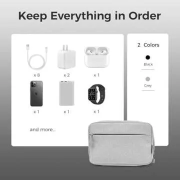Pack All Electronic Organizer - Versatile Travel & Cable Organizer Bag for Gadgets