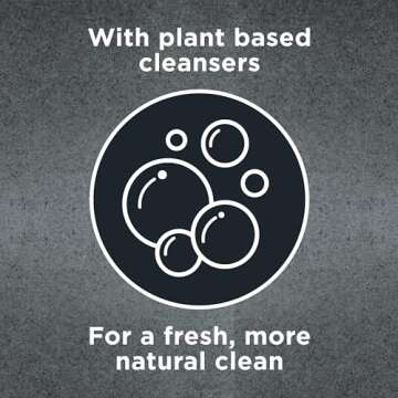 DOVE MEN+CARE DV M SH Charcoal Pump Purifying Shampoo Charcoal + Clay for Stronger, More Resilient Hair, with Plant-Based Cleansers, 31 oz