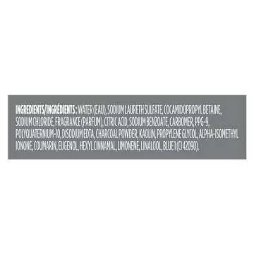 DOVE MEN+CARE DV M SH Charcoal Pump Purifying Shampoo Charcoal + Clay for Stronger, More Resilient Hair, with Plant-Based Cleansers, 31 oz