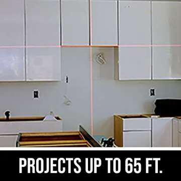 SKIL Laser Level 65ft Red Cross Line with Tripod and USB Charging