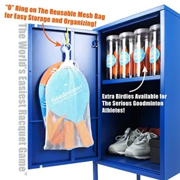 Goodminton Indoor Outdoor Year-Round Fun Paddle Game Set