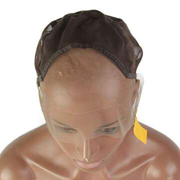 Swiss Lace Wig Cap for Easy Custom Wig Making