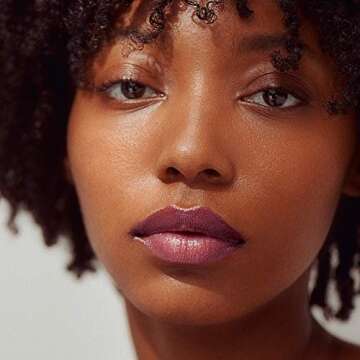 Henné Organics Luxury Lip Tint - Moisturizing, Sheer Natural Color - Muse (Berry Mauve)