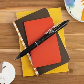 PILOT FriXion Clicker Erasable, Refillable & Retractable Gel Ink Pens, Fine Point, Black Ink, 3-Pack (31464)