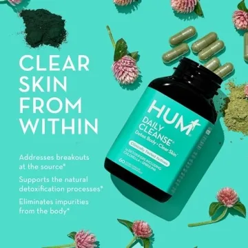 HUM Daily Cleanse - Clear Skin Detox Supplement with Herbs