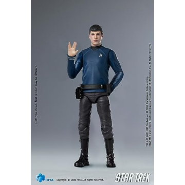 Hiya Toys Star Trek Spock Action Figure 2009 Exclusive
