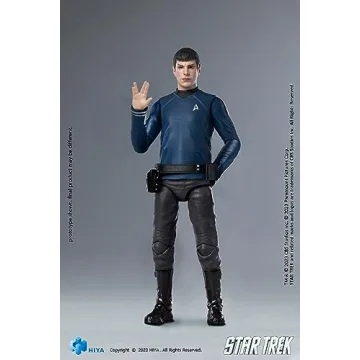Hiya Toys Star Trek Spock Action Figure 2009 Exclusive
