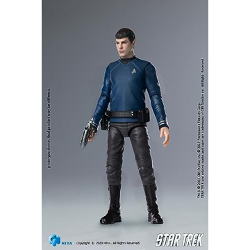 Hiya Toys Star Trek Spock Action Figure 2009 Exclusive