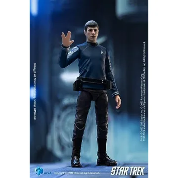 Hiya Toys Star Trek Spock Action Figure 2009 Exclusive