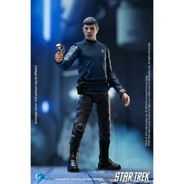 Hiya Toys Star Trek Spock Action Figure 2009 Exclusive