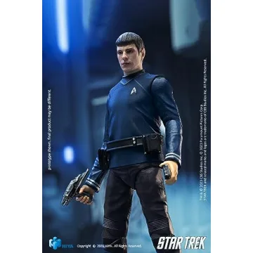 Hiya Toys Star Trek Spock Action Figure 2009 Exclusive