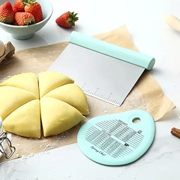 Spring Chef Multi-Purpose Food Scraper for Baking