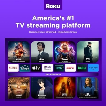 Roku 50-Inch Smart TV with Enhanced Voice Remote