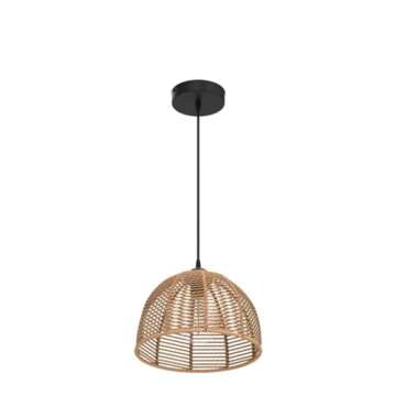 Gudicati Rattan Pendant Lights Set for Chic Home Decor