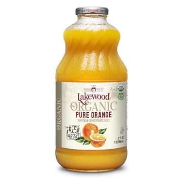 Lakewood Organic Pure Orange Juice, 32 FZ