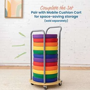 ECR4Kids SoftZone Cushions - Portable Comfort for All