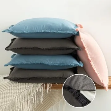 ZWJD Dusty Pink 20x20 Decorative Pillow Covers Set