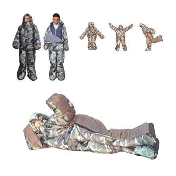 Mummy Humanoid Outdoor Camping Winter Indoor Outdoor Portable Ultralight Warm Adult Windproof Sleeping Bag
