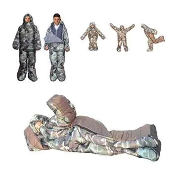 Mummy Humanoid Sleeping Bag for Outdoor Adventures and Home Comfort