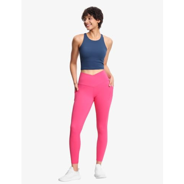 High-Quality V Cross Waist Workout Leggings for Women