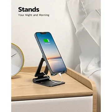 Adjustable Nulaxy Folding Phone Stand for All Devices