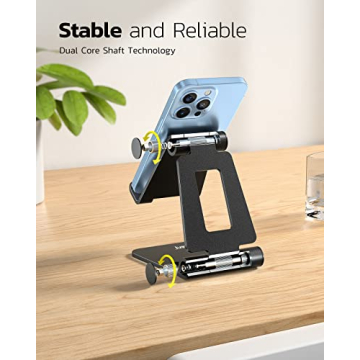 Adjustable Nulaxy Folding Phone Stand for All Devices