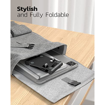 Adjustable Nulaxy Folding Phone Stand for All Devices