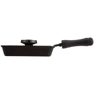 Norpro Mini Cast Iron Panini Pan for Perfect Grilling