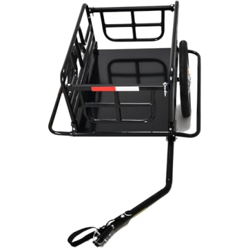 Evcitn 2023 Waterproof Foldable Bike Cargo Trailer 16'' Wheels