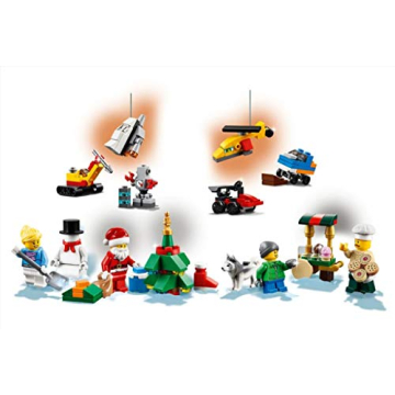 LEGO City Advent Calendar with 24 Builds for Kids