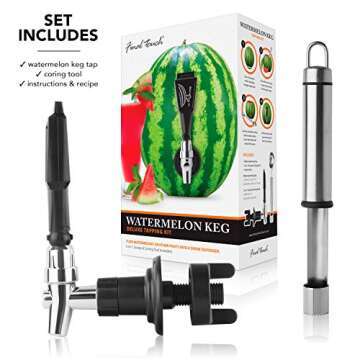Final Touch Watermelon Keg Kit for Unique Party Drinks