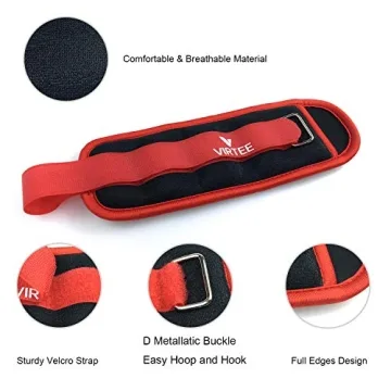 Adjustable Ankle/Wrist Weights for Ultimate Fitness