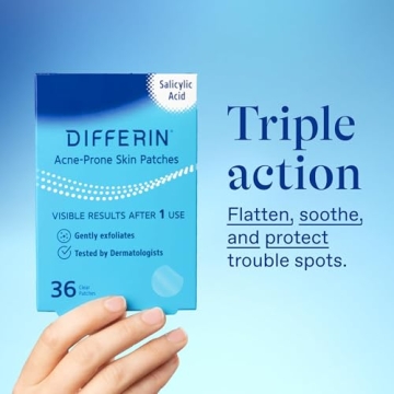 Differin Acne Patches Salicylic Acid Centella 36 Count