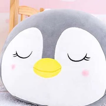 Lazada Penguin Plush Pillow Toy - Perfect for Kids & Adults