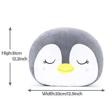 Lazada Penguin Plush Pillow Toy - Perfect for Kids & Adults