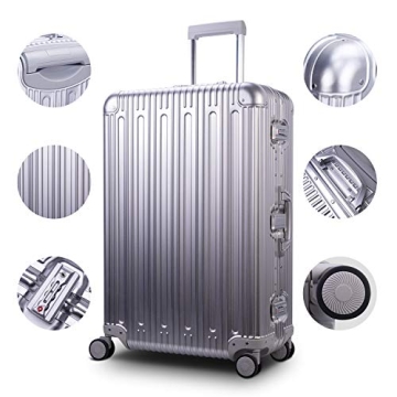 Exceptional Travelking Aluminum Luggage for Secure Travel