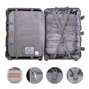 Exceptional Travelking Aluminum Luggage for Secure Travel