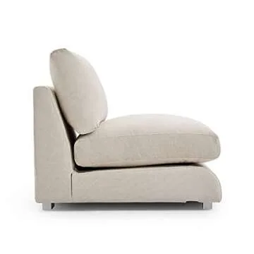 VALYOU Mario CAPASA Soft Design Feathers Chair Beige