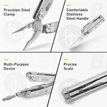 BIBURY 19-in-1 Multi Tool for Camping and Everyday Repairs