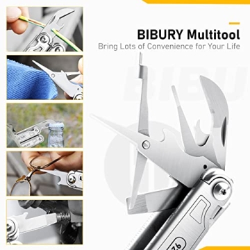 BIBURY 19-in-1 Multi Tool for Camping and Everyday Repairs