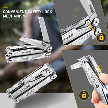 BIBURY 19-in-1 Multi Tool for Camping and Everyday Repairs