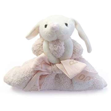 Barefoot Dreams CozyChic Dream Buddies, Pink/White, 16" x 16"