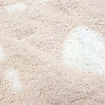 Barefoot Dreams CozyChic Dream Buddies, Pink/White, 16" x 16"