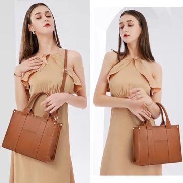 Stylish COCIFER PU Leather Tote Bag for Women