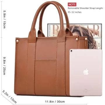 Stylish COCIFER PU Leather Tote Bag for Women