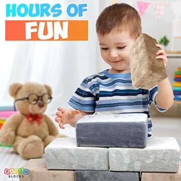 Plush Blocks - Safe & Soft Building Blocks for Kids