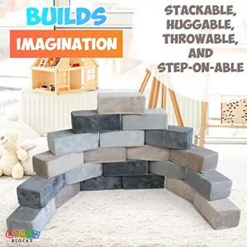 Plush Blocks - Safe & Soft Building Blocks for Kids