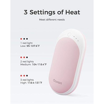 OCOOPA HotPal Hand Warmer - Rechargeable, Portable Heater