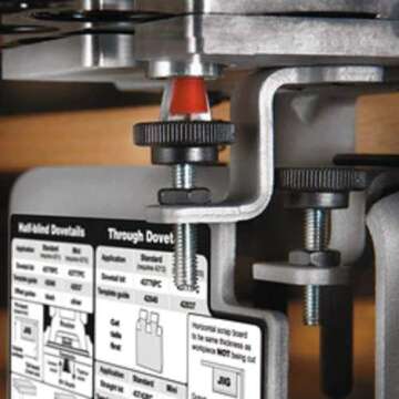 PORTER-CABLE Dovetail Jig, Woodworking, Mini Template Kit for Precise Alignment (4216)